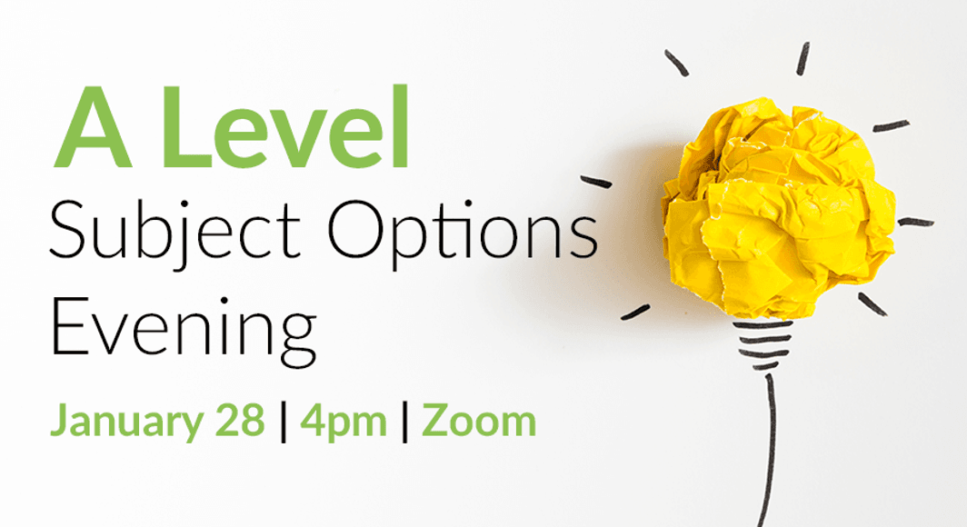 A Level Options evening tile