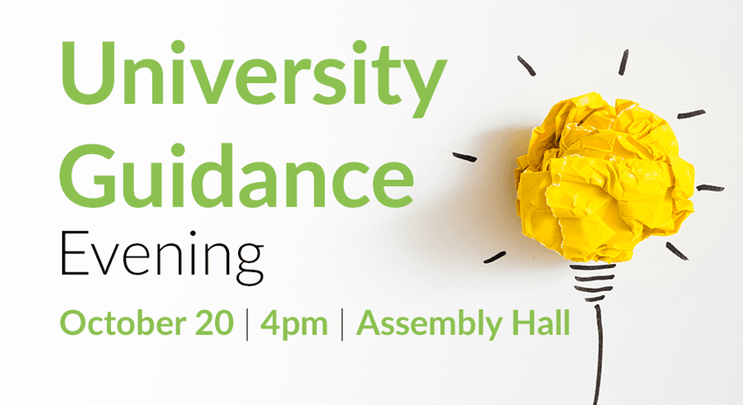 University guidance evening tile