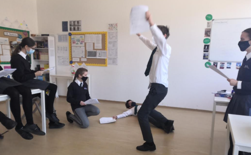 English block roundup Shakespeare 3