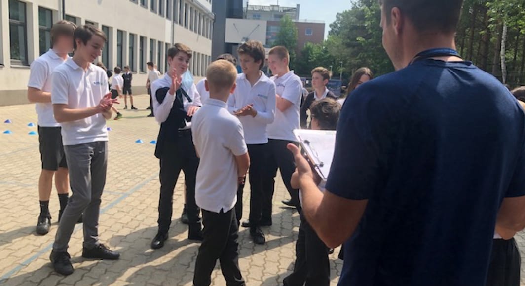 PE block four square 4