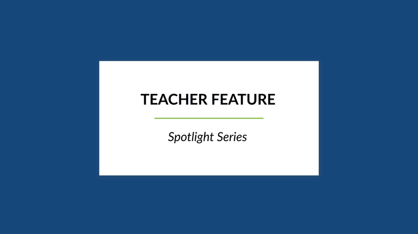 Teacher feature cover