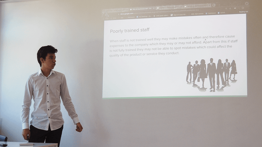 Sixth form presentation