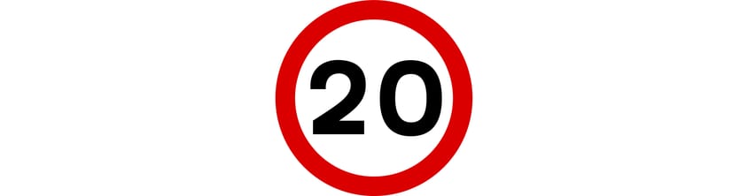 Speed limit car park