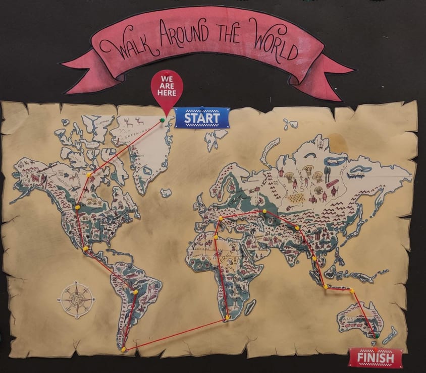 Walk around the world