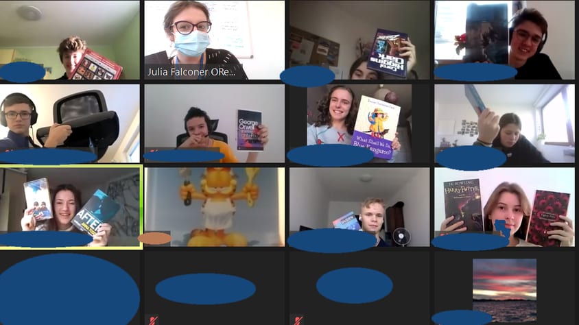 Year 10 with fav book