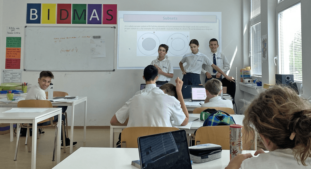 Students as teachers