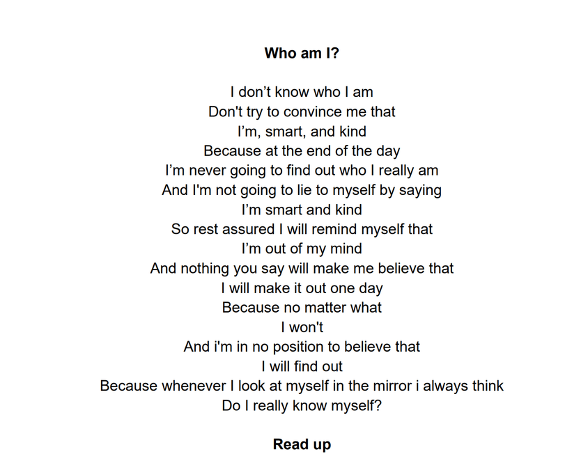 Lucia Poet competition