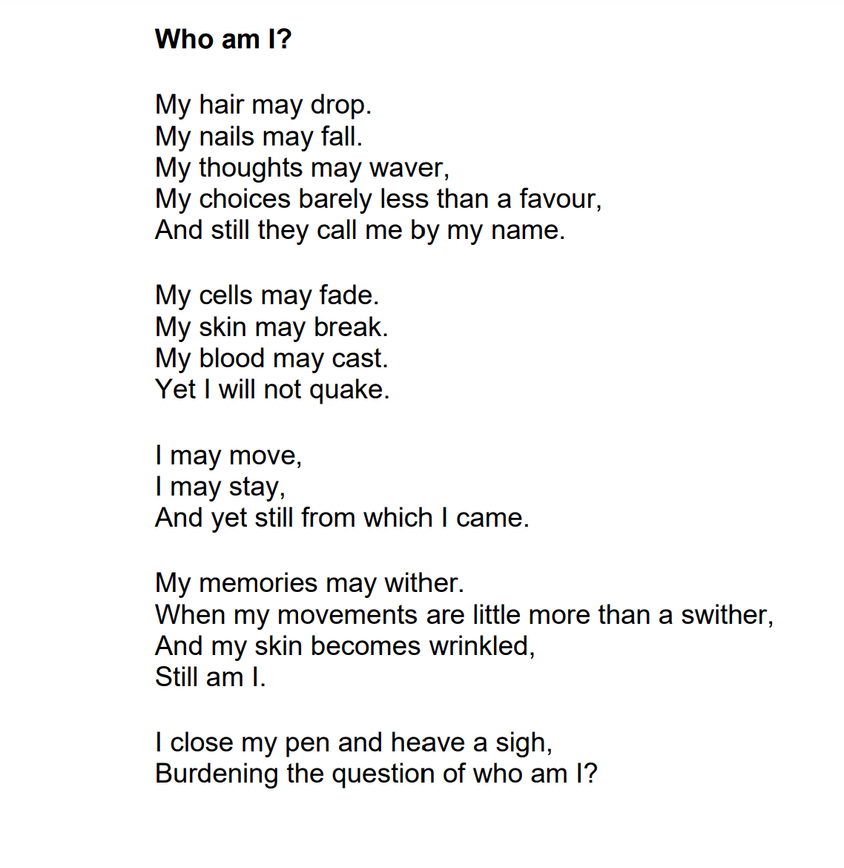 Naomi poems competition